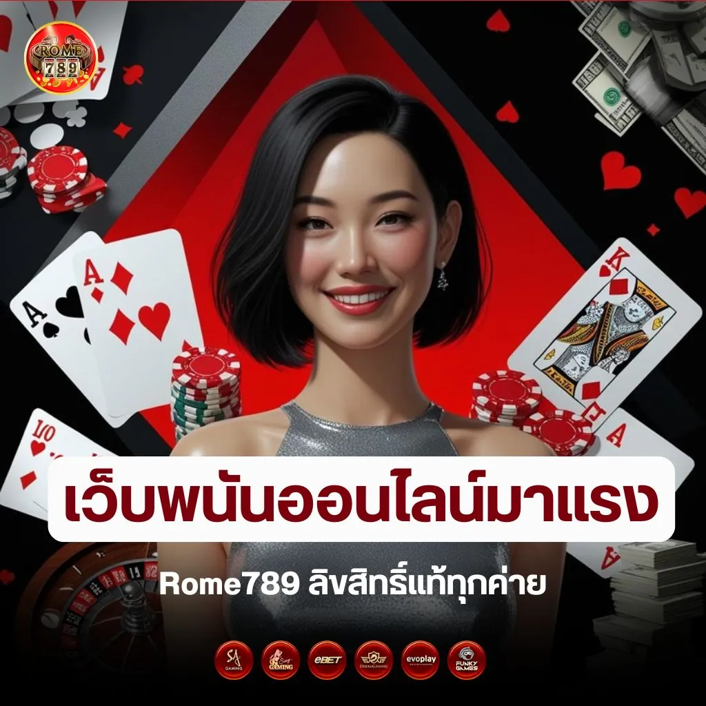 เว็บตรง Rome789 พนันออนไลน์มาแรง
