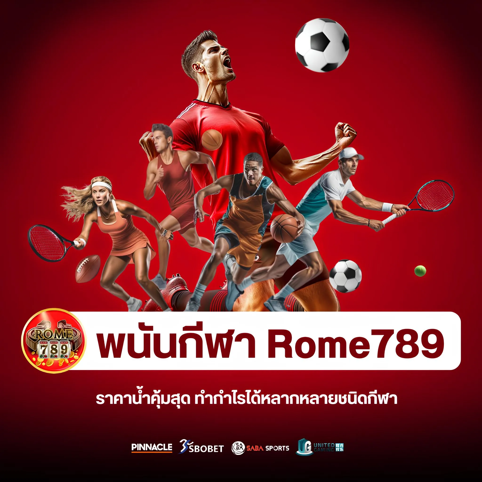 พนันกีฬาออนไลน์ rome789 ราคาน้ำคุ้มสุด