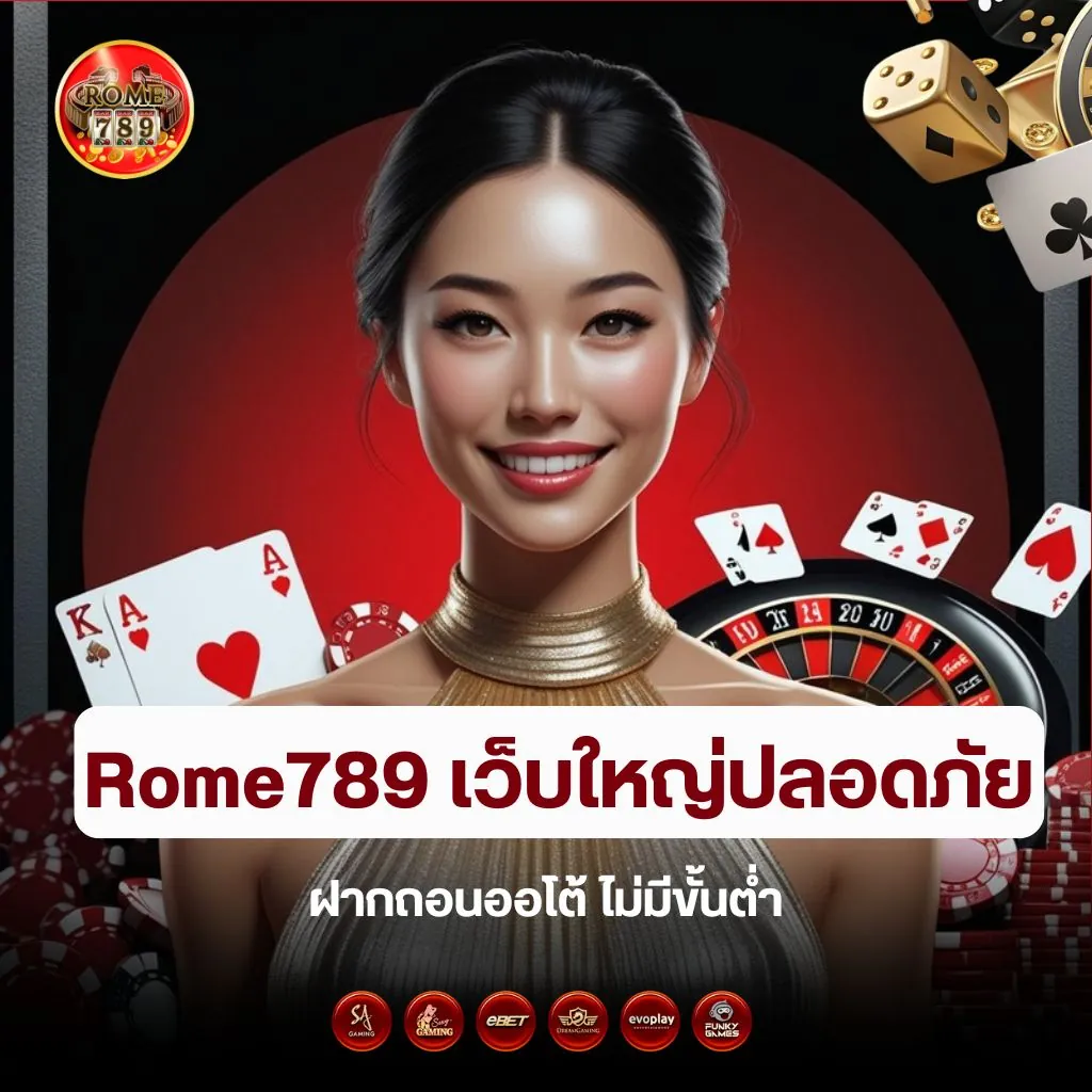 สมัคร Rome789 เว็บใหญ่ปลอดภัย 