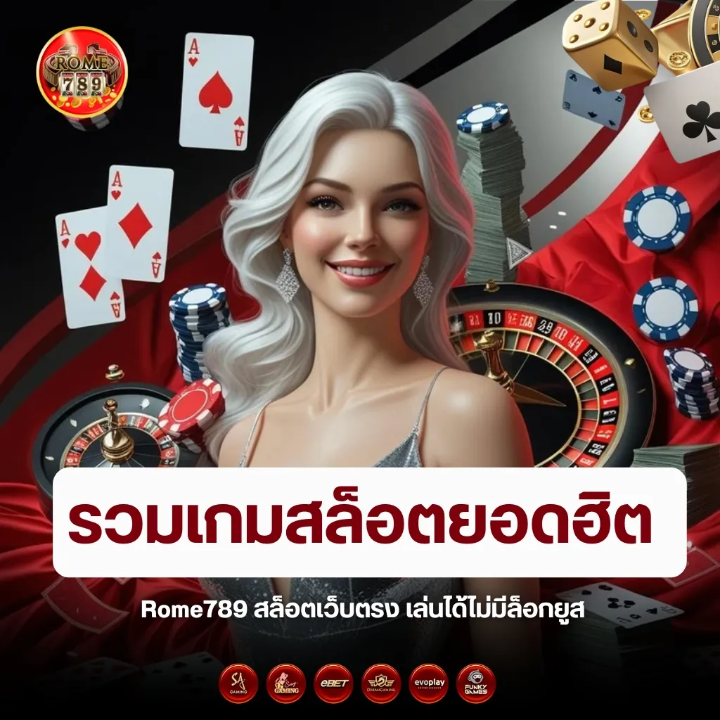 รวมเกมสล็อตยอดฮิต Rome789 
